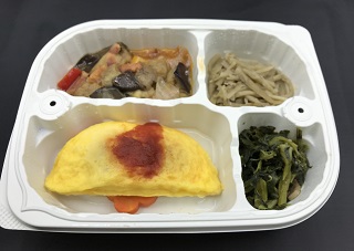 まごころケア食-オムレツ弁当